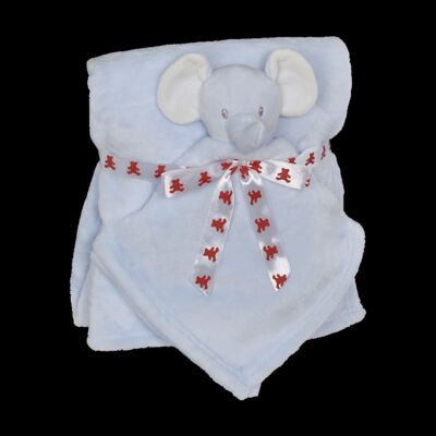 Embroiderbuddy Olifantendekenset, blauw Thumbnail