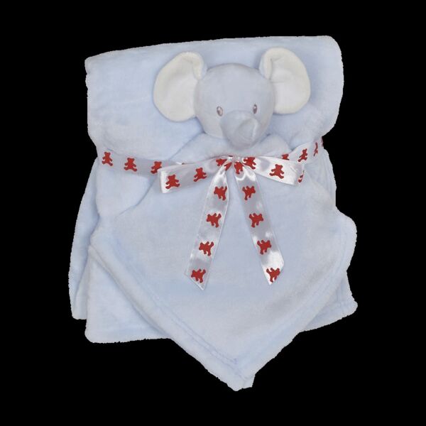 Embroiderbuddy Olifantendekenset, blauw Thumbnail